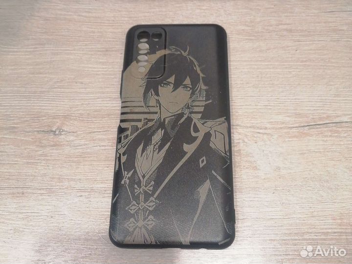 Чехол на honor 10x lite, 11x lite Чжун Ли Genshin