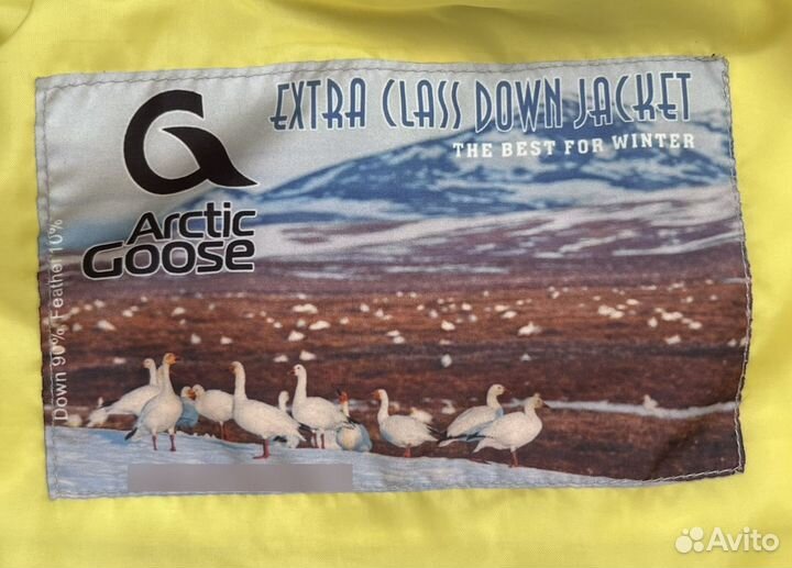 Пуховик Arctic goose