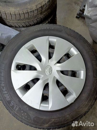 Колеса в сборе r15 зимние 4 100