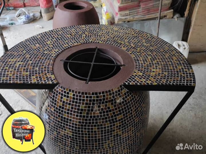 Тандыр из кирпича