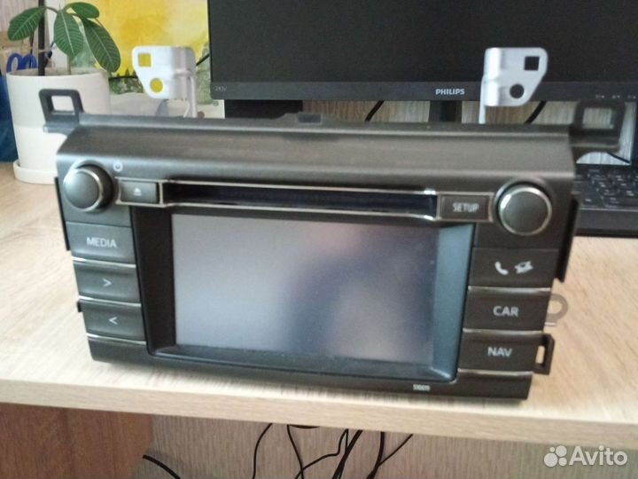 Toyota rav4 магнитола 86140-42210