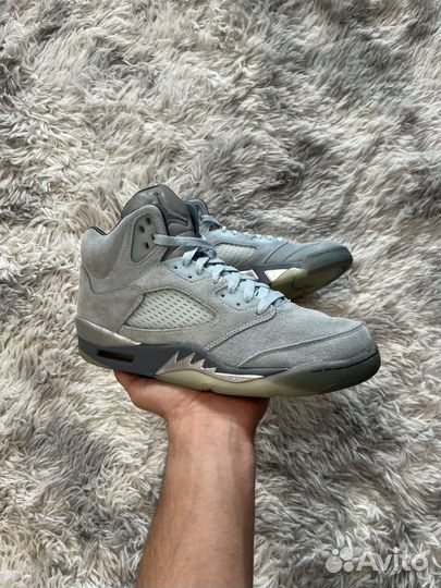 Кроссовки Air Jordan 5 “Blue Bird” оригинал