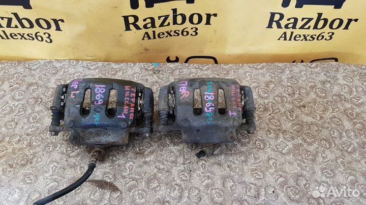 Суппорт тормозной передний Nissan Terrano 1 1990