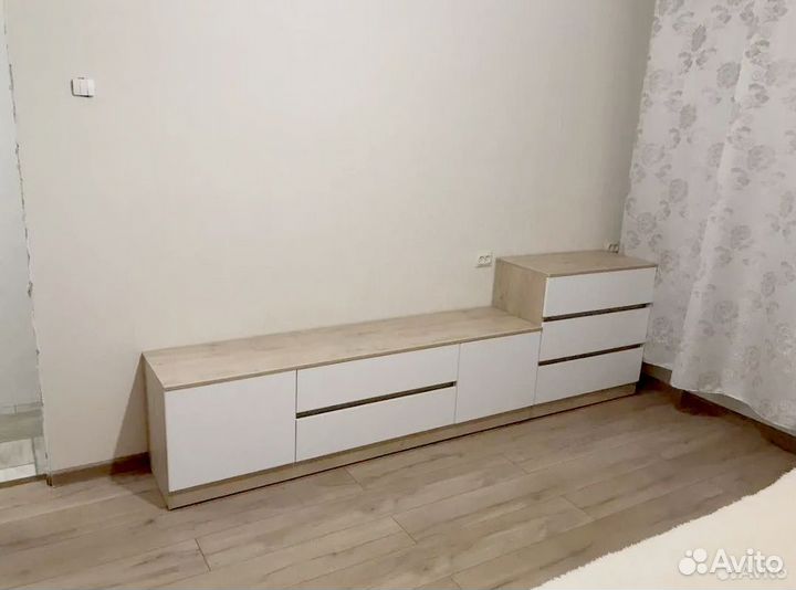 Современная тв-тумба с выдвижными ящиками