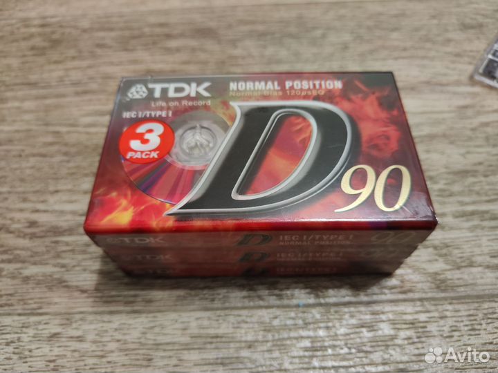 Аудиокассеты новые запечатанные