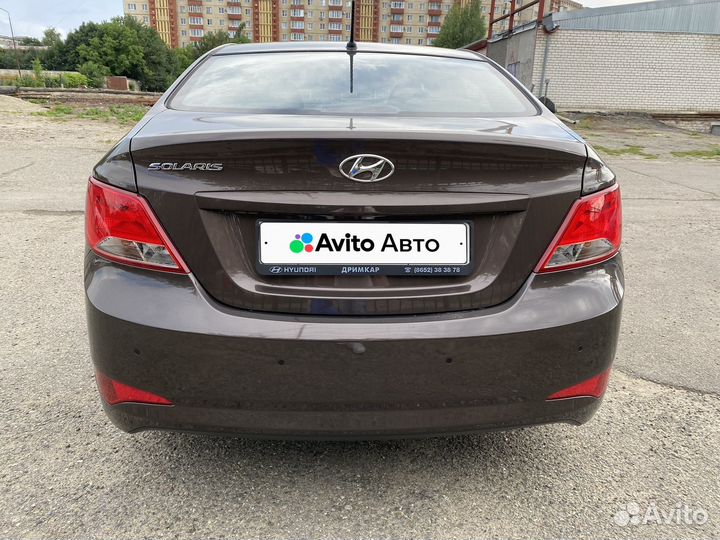 Hyundai Solaris 1.6 МТ, 2015, 98 000 км