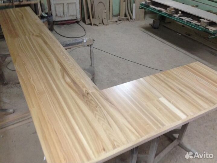 Изготовление подоконника из дуба