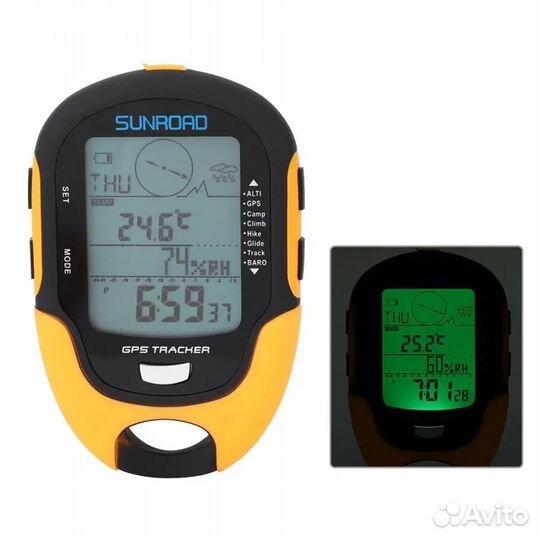 Sunroad GPS FR510 цифровой барометр, компас, высот