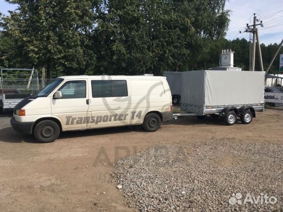 Двухосный прицеп 31.022 с тентом 150 см. Качество