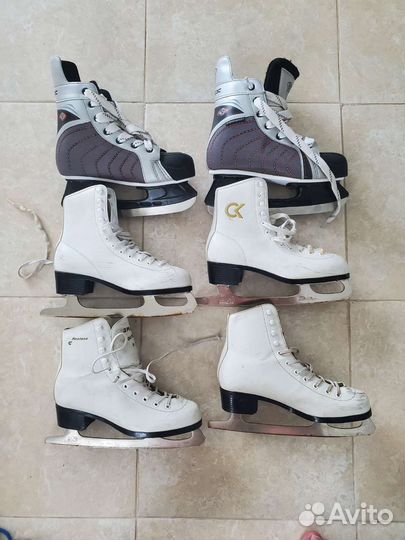 Коньки ледовые