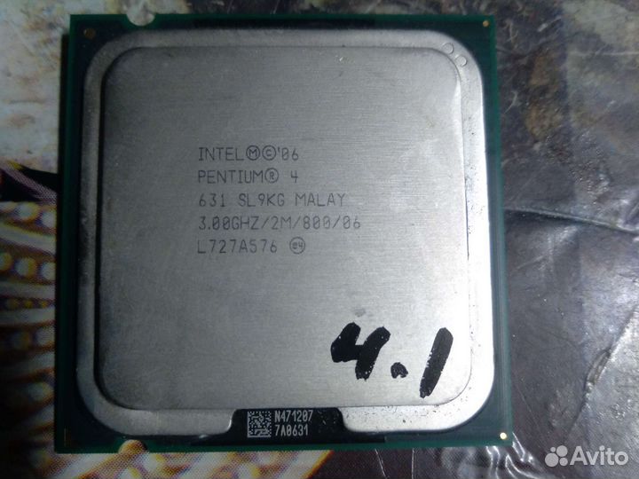 Процессоры на 775 сокет 2 ядра