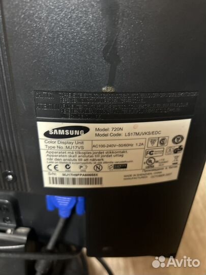 Монитор samsung 17