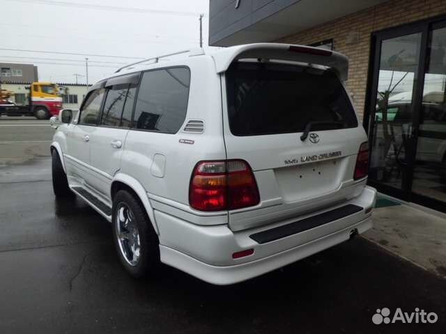 Губа задняя Toyota Land Cruiser 100