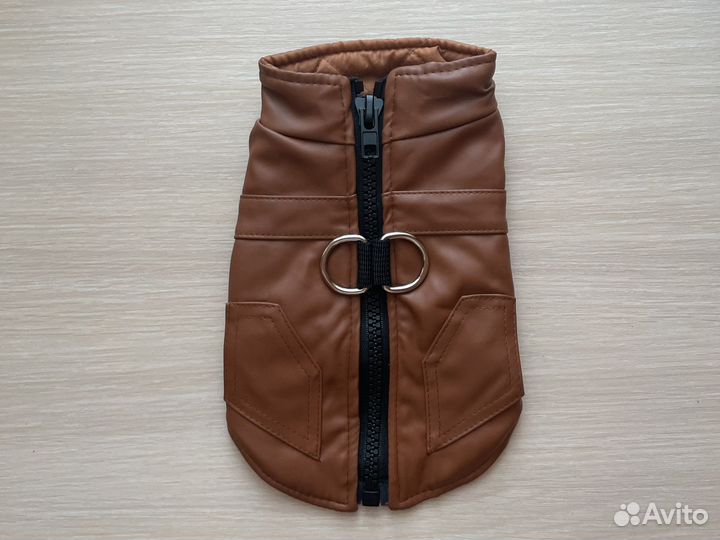 Теплая жилетка для собак мелких пород