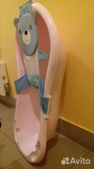 Ванночка с гамаком для купания