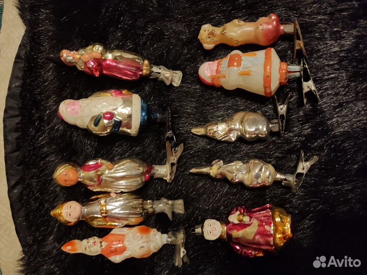 Елочные игрушки СССР