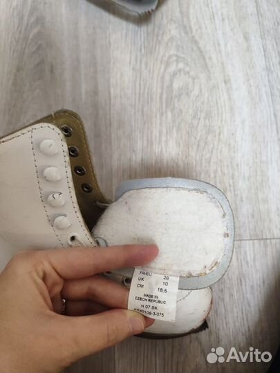 Коньки фигурные детские