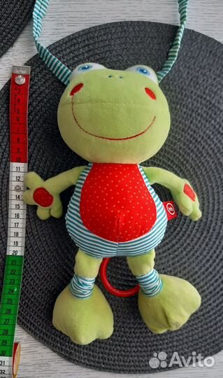 Подвесная музыкальная игрушка Лягушонок