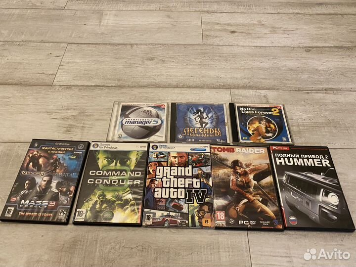 Диски с играми на пк
