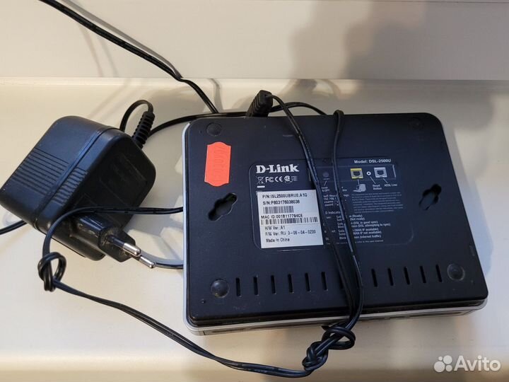 Adsl модем d-link dsl 2500u