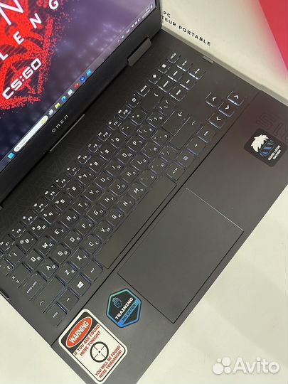 Игровой Hp Omen/Ryzen 5/RTX3060 6gb/144hz/16-512gb