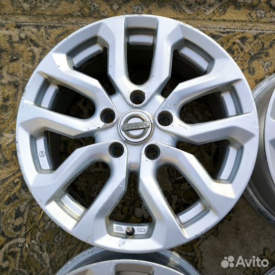 Литые диски r16 5x114.3 Nissan Renault