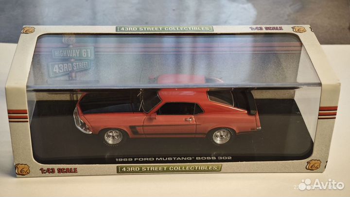 Ford Mustang Boss 1969 Highway61 1:43