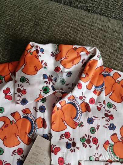 Рубашка сорочка на мальчика новая СССР 26 размер