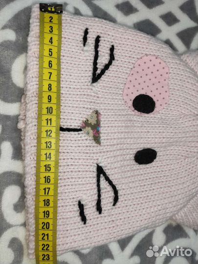 Шапка для девочки 50-52