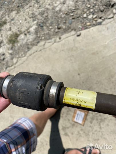 Полуось на Хендай Акцент (Hyundai Accent), правая