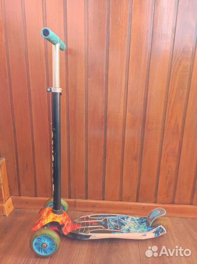 Самокат детский трехколесный бу