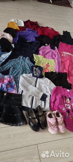 Вещи пакетом на девочку