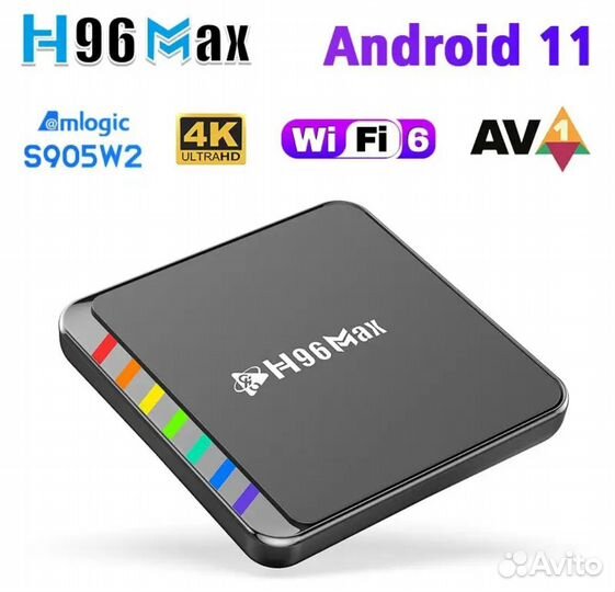 Смарт тв приставка на базе Android настроеная