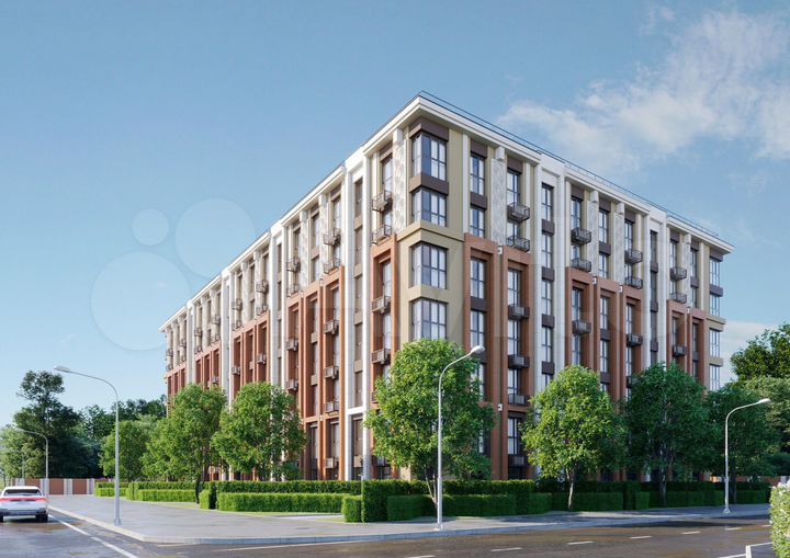 2-к. квартира, 73,5 м², 4/7 эт.