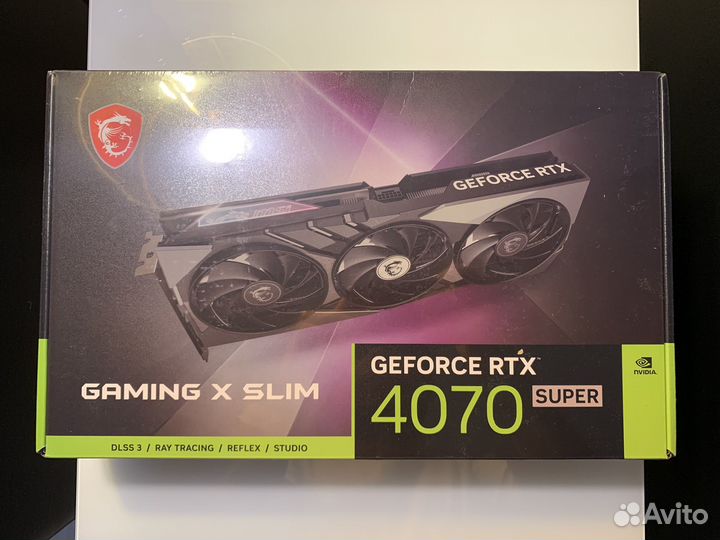 MSI Gaming RTX 4070 Super 12G Gaming X Slim