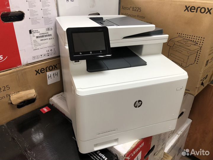 Мфу лазерный цветной Hp LaserJet Pro MFP M479fdn