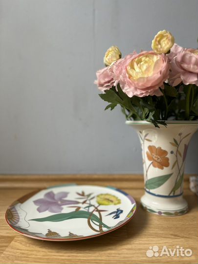 Ваза и тарелка Императорский Фарфор ифз