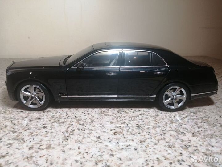 1/18 2014 Bentley Mulsanne Speed Onyx Kyosho