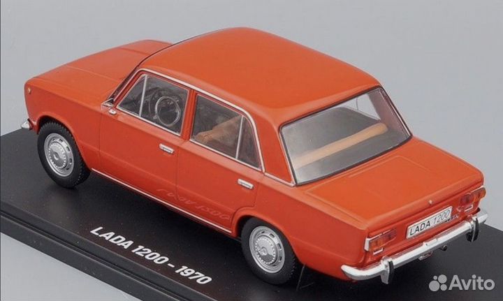 Ваз 2101 Красный 1:24 Hachette