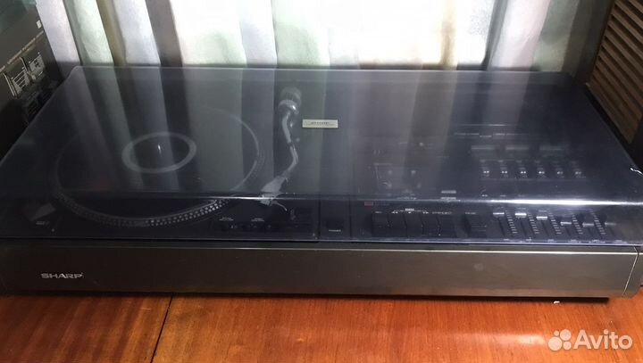 Муз. центр с проигрывателем винила sharp SG-460H
