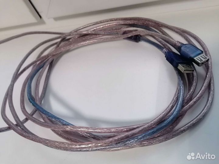 Кабель удлинитель usb, 5 м