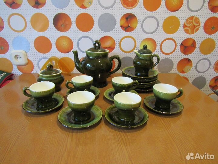 Чайный сервиз СССР зик, Конаково