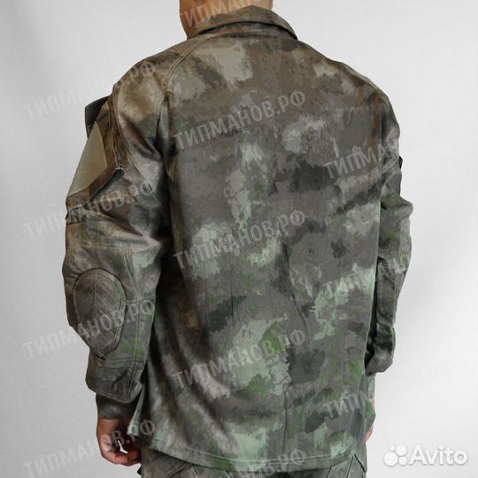 Костюм тактический камуфляж мох, рубашка и брюки