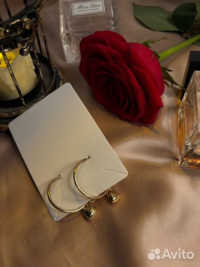 Серьги бижутерия