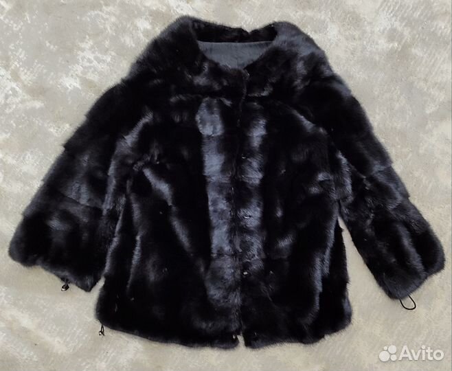 Шуба женская норковая укороченная