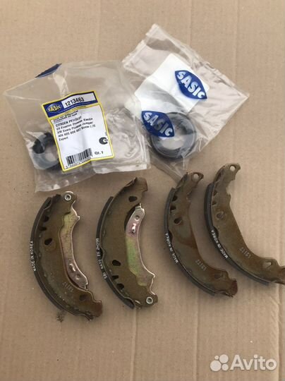 Тормозные колодки задние peugeot