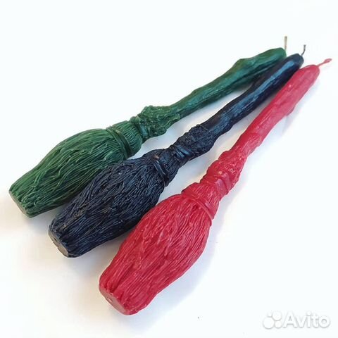 Свеча метла ведьмы