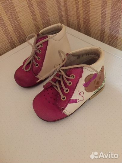 Ботинки детские на девочку