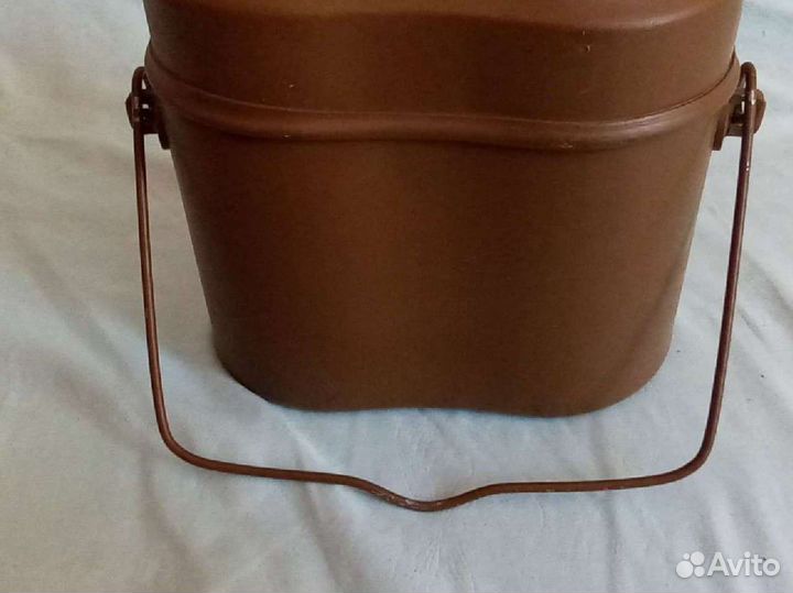 Котелок походный овальный с прошлого века