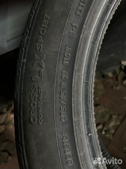 Continental ContiCrossContact LX Sport 275/45 R21